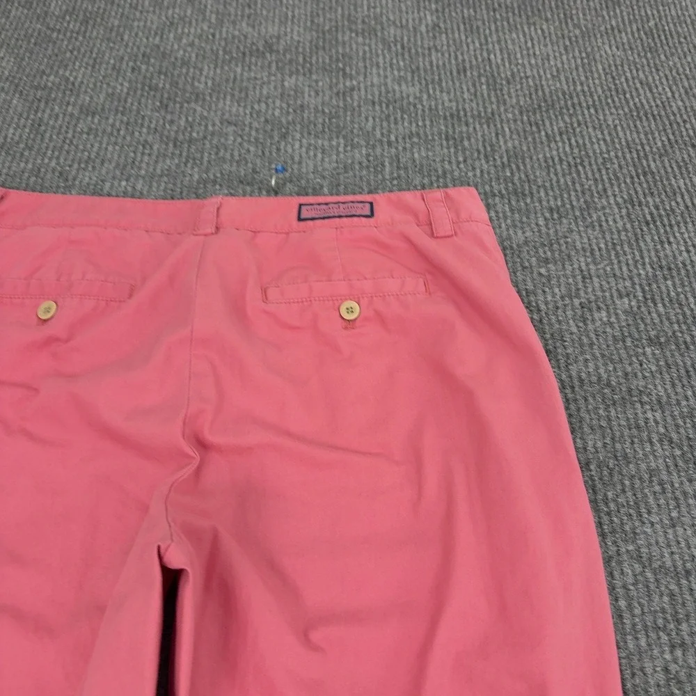 Vineyard Vines Pants Men 34x34 Pink 100% Cotton Straight Leg Chino Preppy Casual